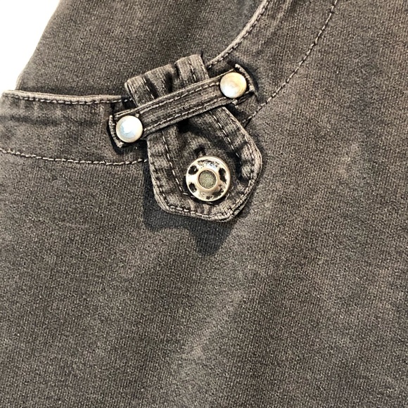 🌻 CAFE AU LAIT casual embellished pants MED - Picture 3 of 7